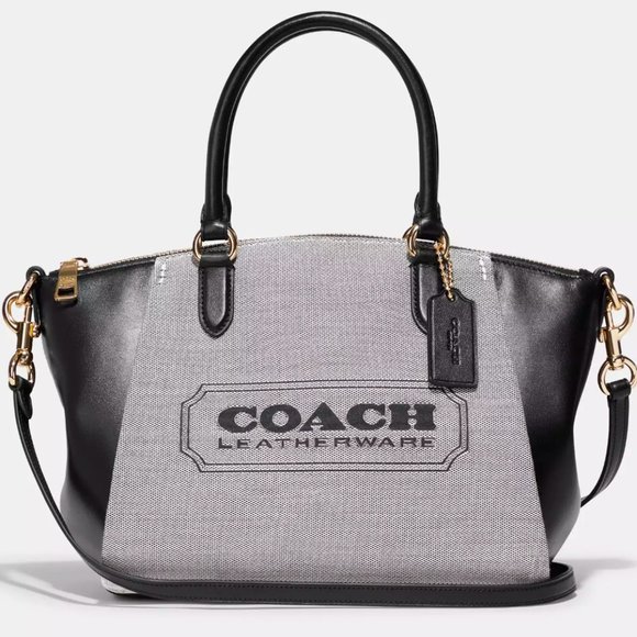 Coach Bags Nwt Coach Elise Satchel With Coach Badge Poshmark